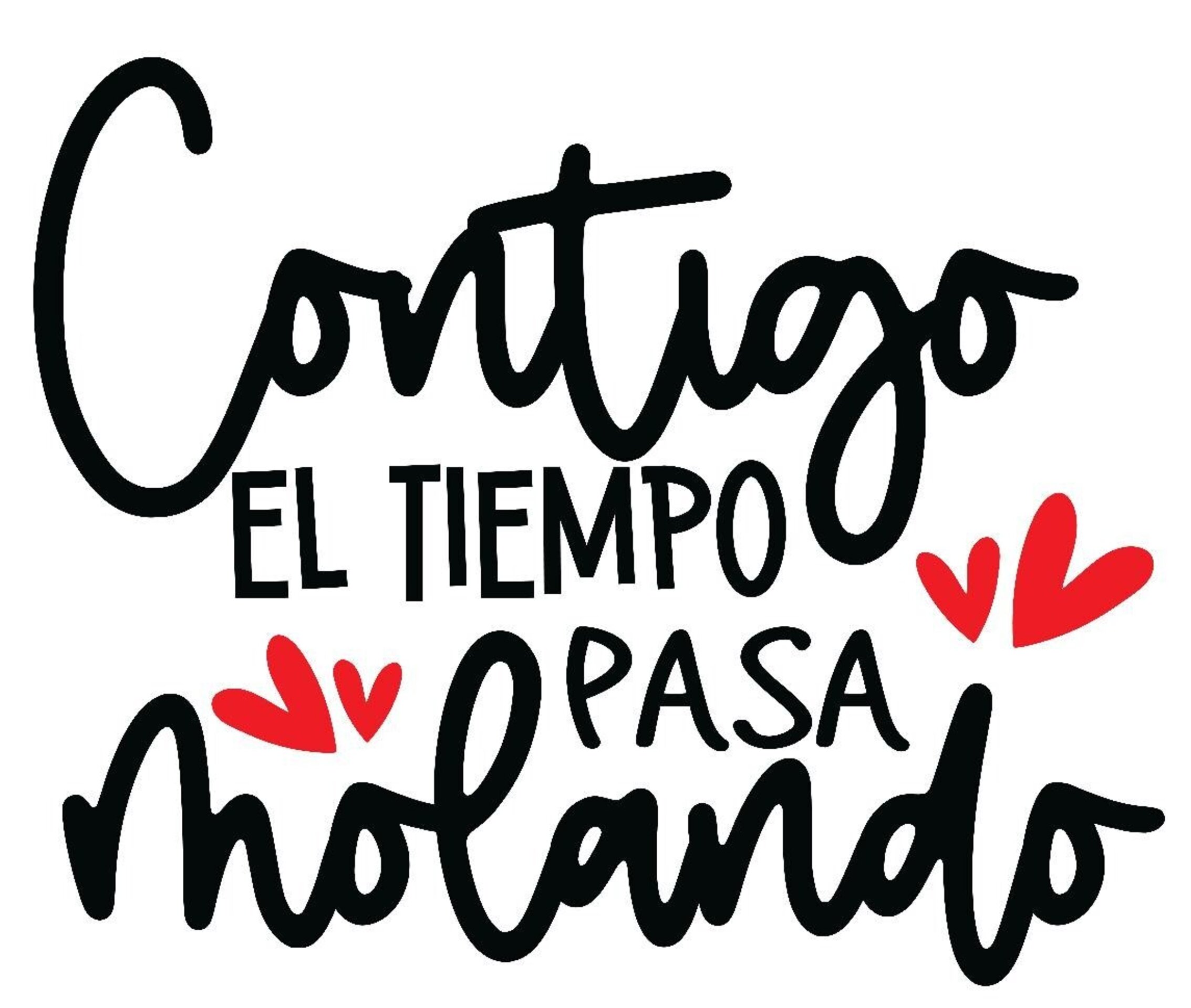 TAZA "CONTIGO EL TIEMPO PASA MOLANDO" - 2