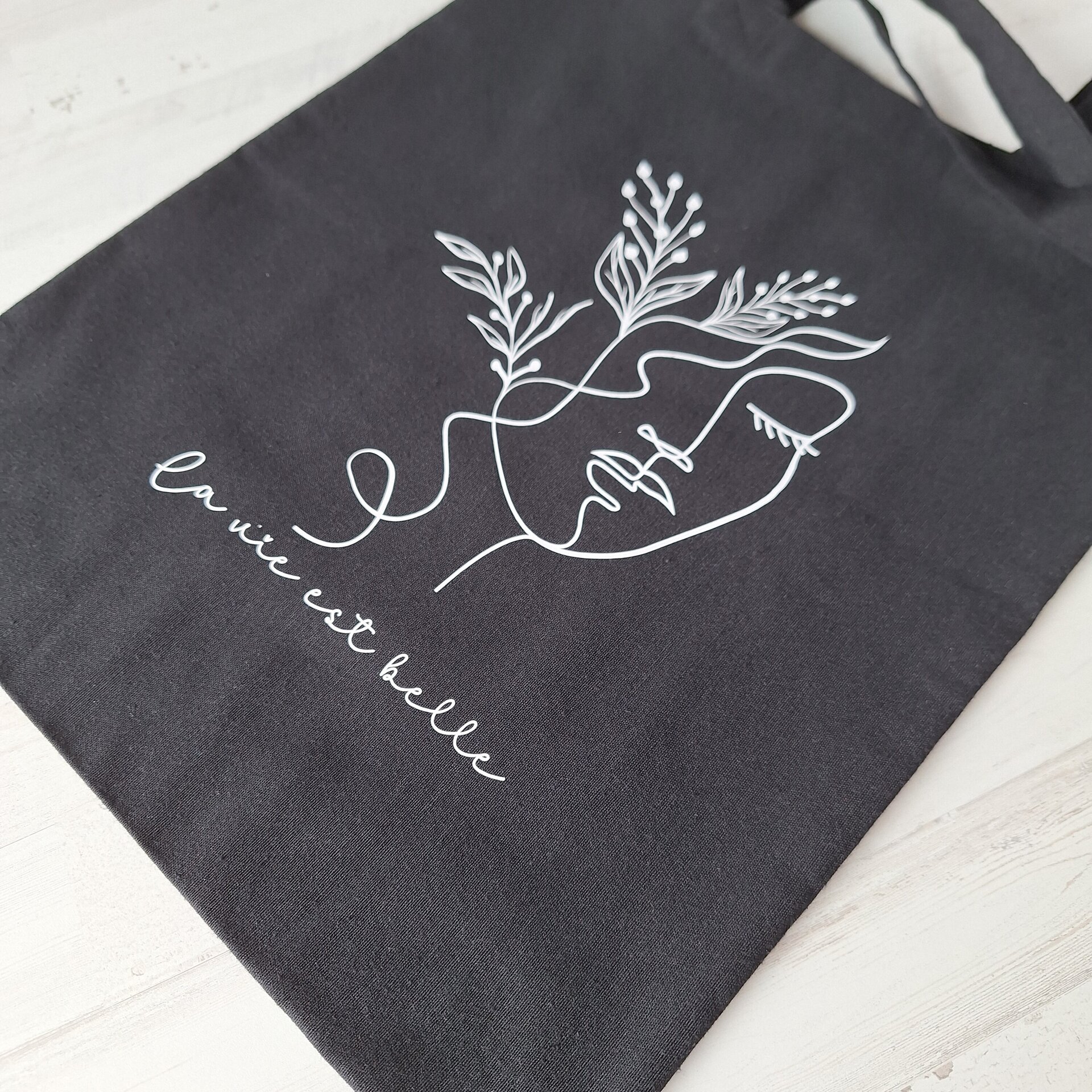 TOTE BAG "LA VIE EST BELLE" - 8