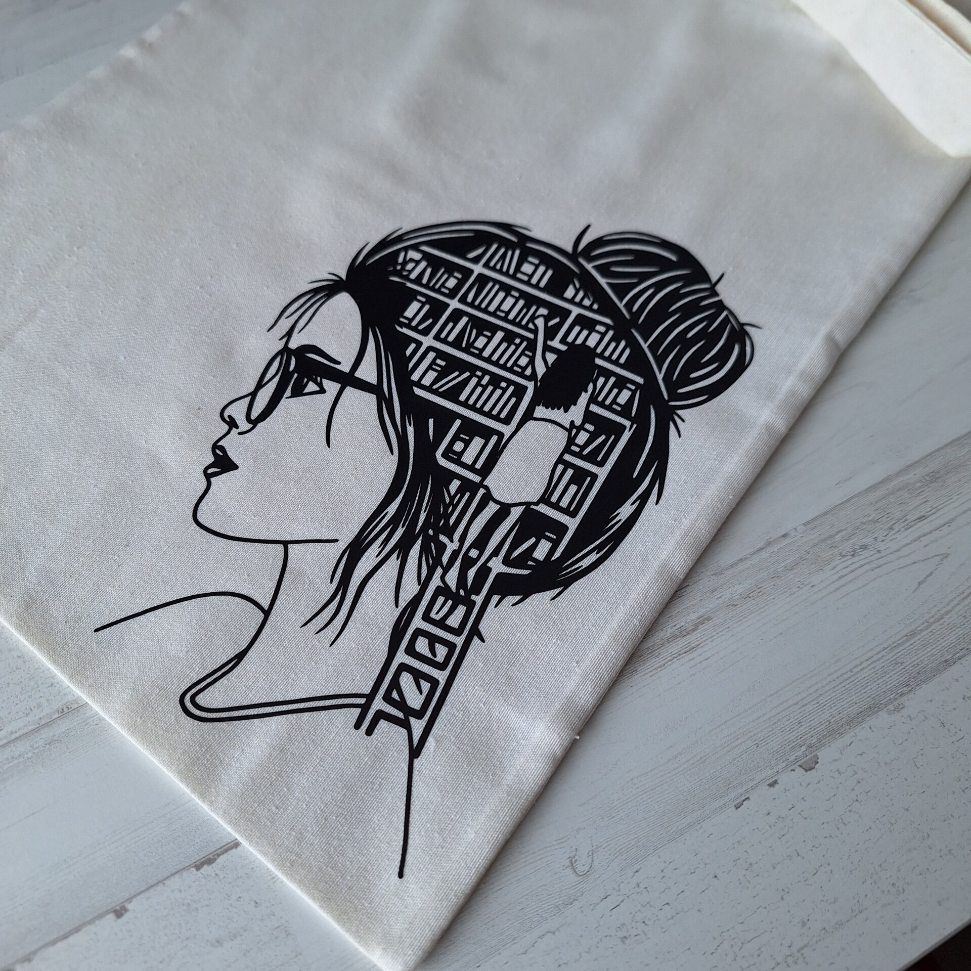 TOTE BAG "CHICA LIBROS" - 2