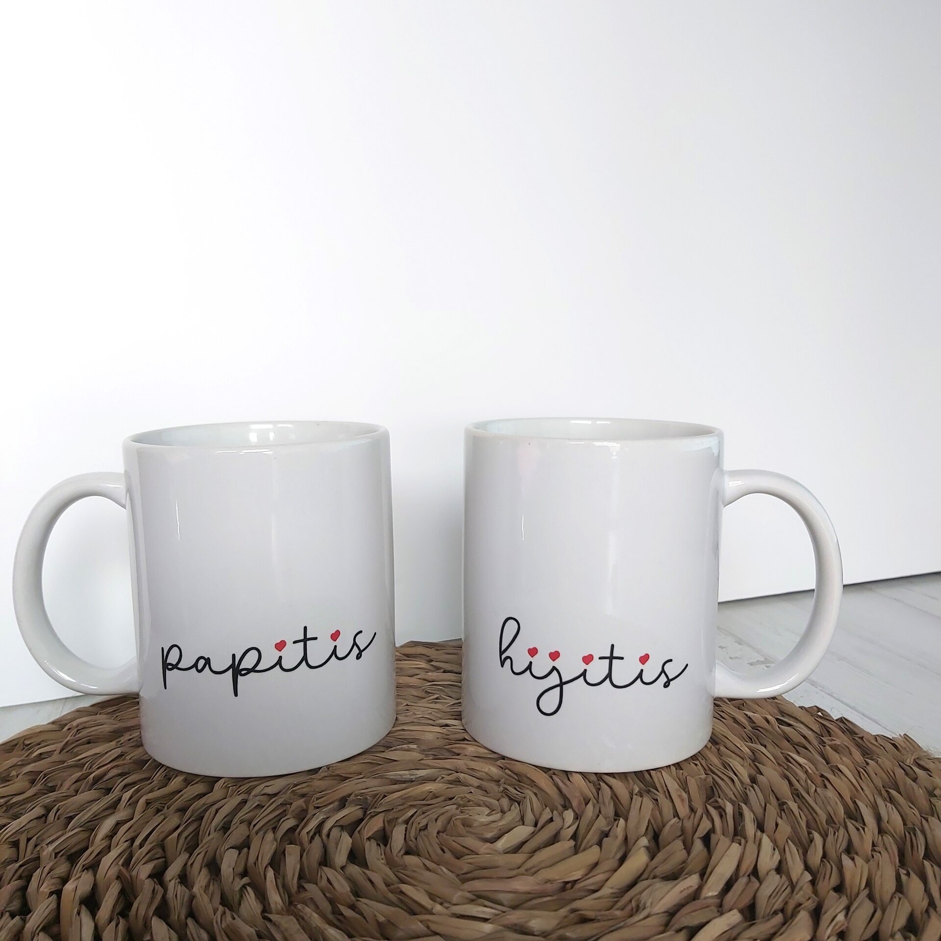 PACK TAZAS PAPITIS E HIJITIS - 2