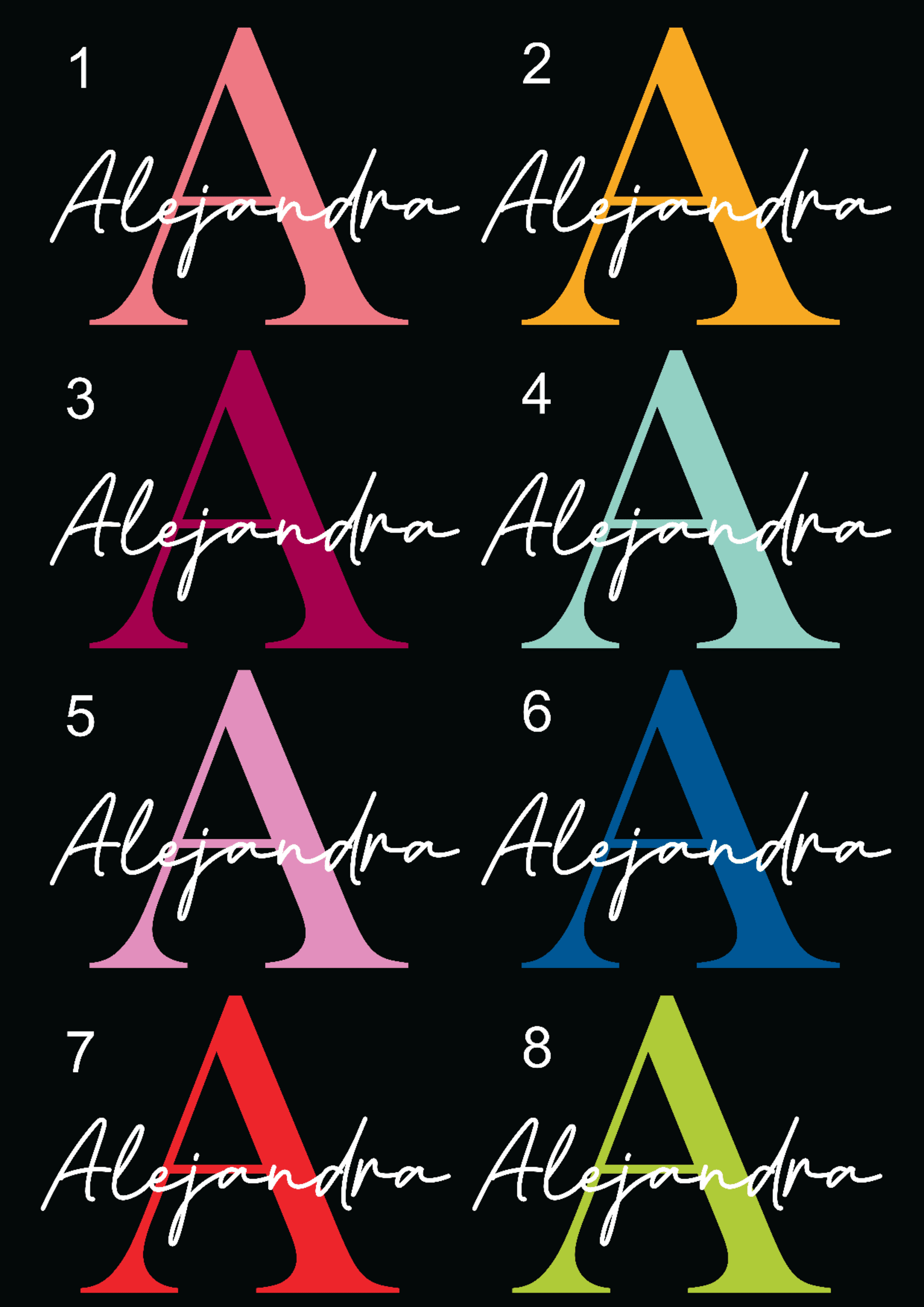 NECESER NOMBRE + INICIAL - 3