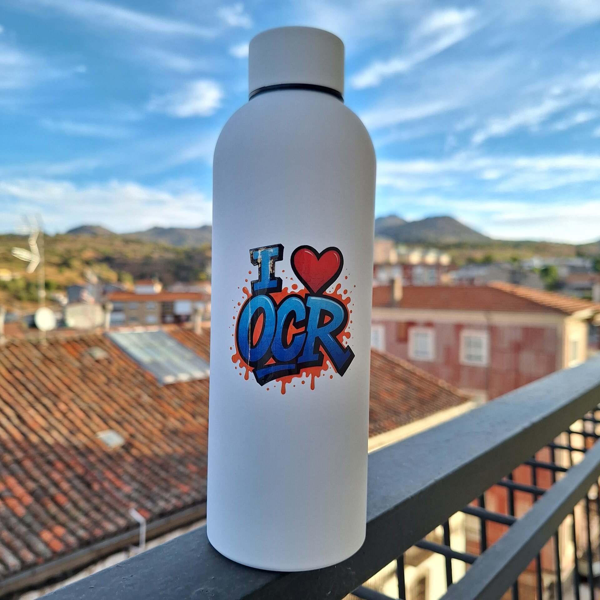 BOTELLA I LOVE OCR - 1