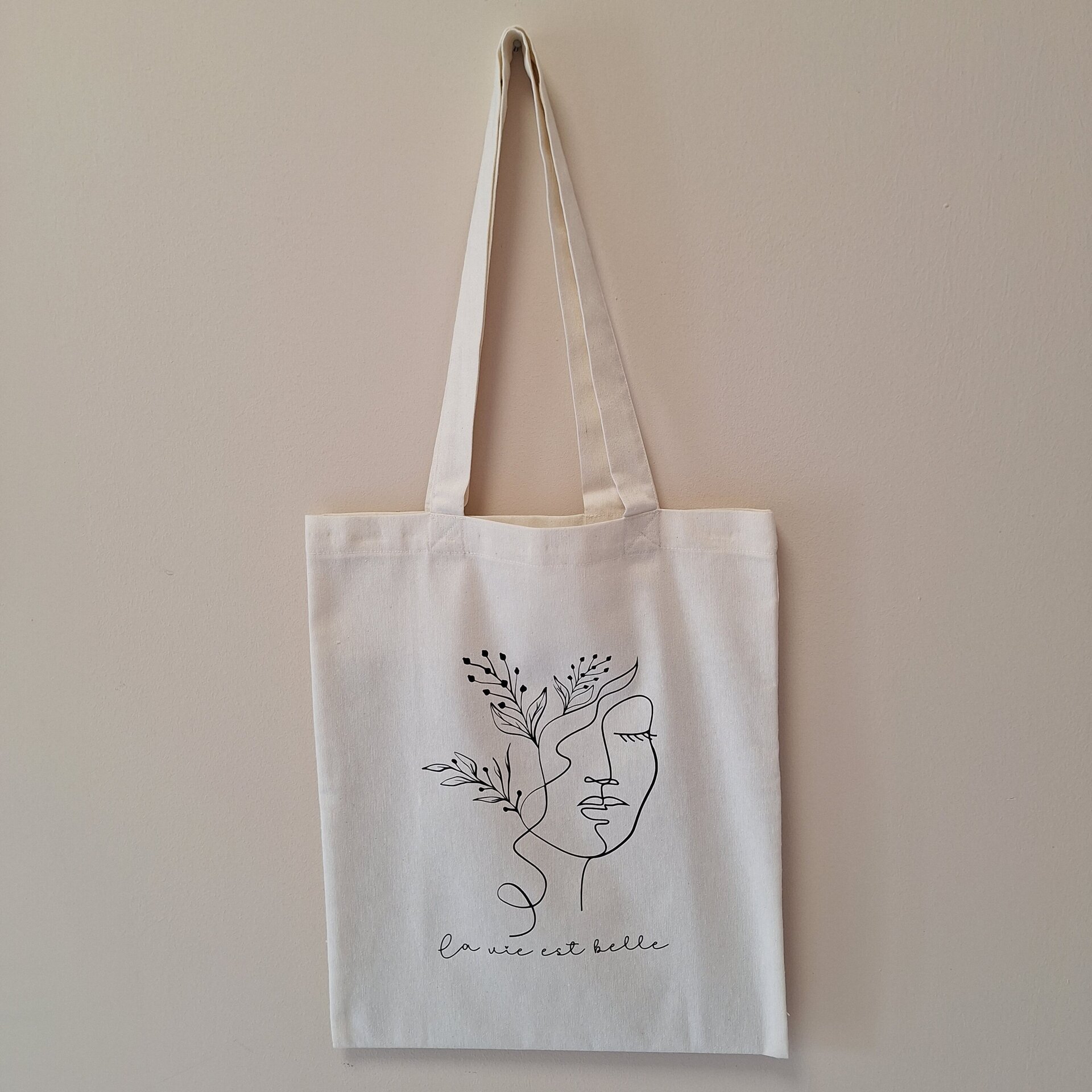TOTE BAG "LA VIE EST BELLE" - 3