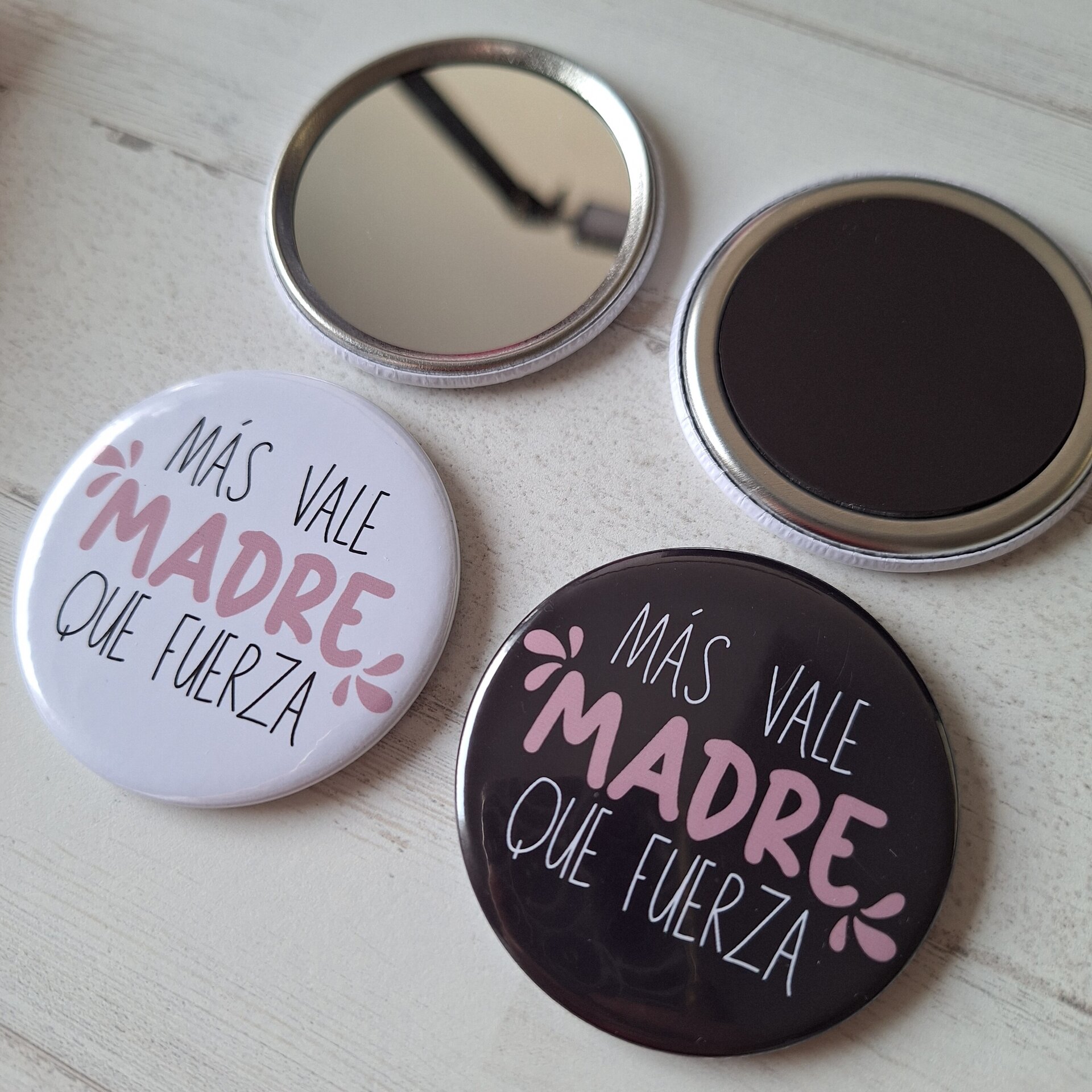 ESPEJO O IMÁN MÁS VALE MADRE QUE FUERZA - 2