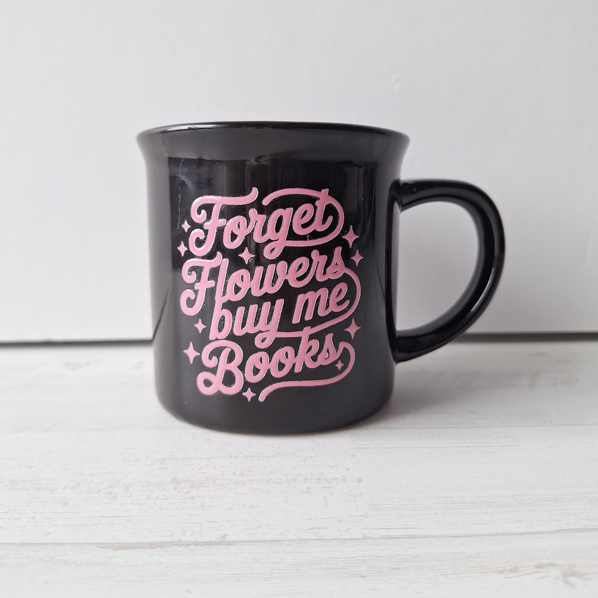 TAZA FORGET FLOWERS BUY ME BOOKS - 2
