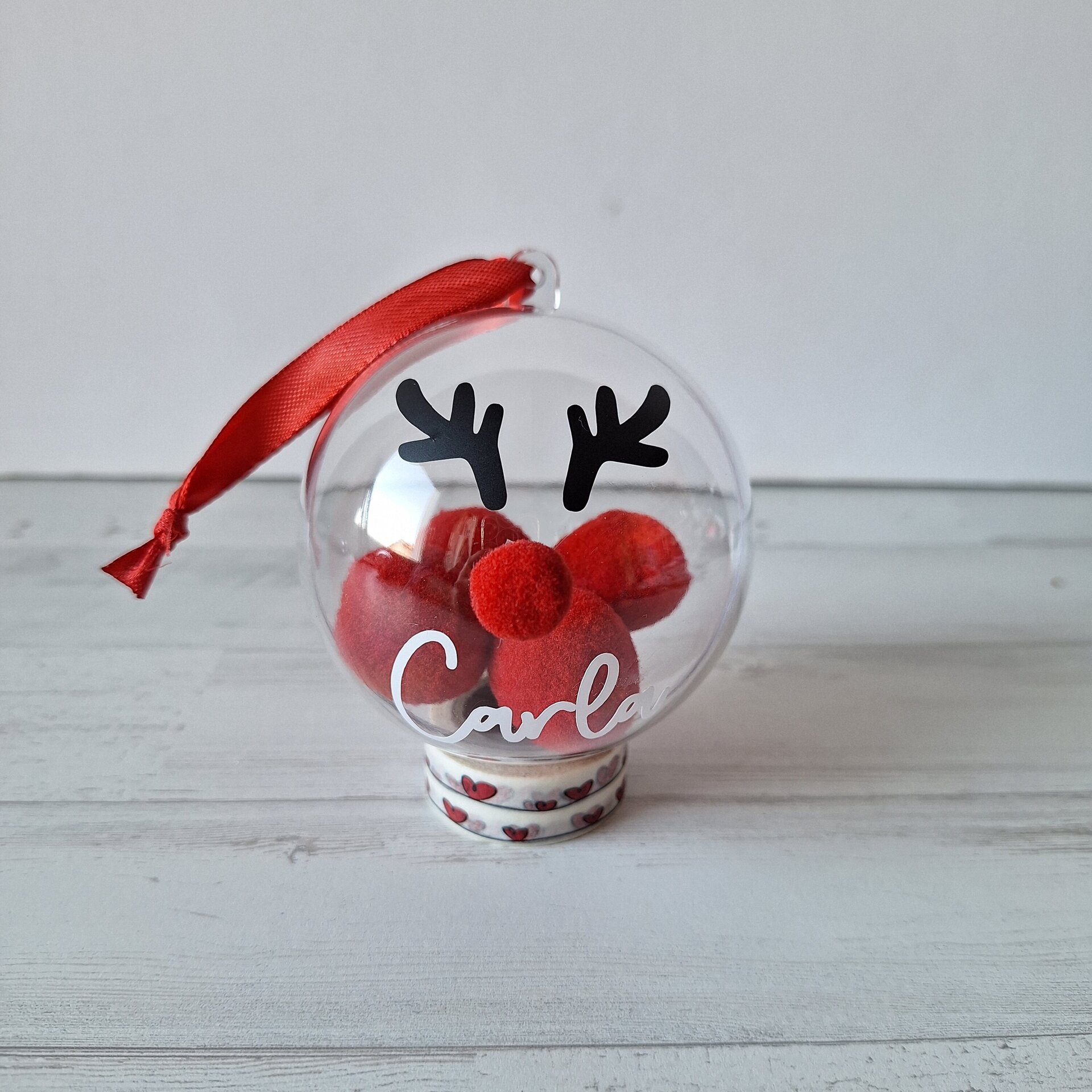 ESFERA NAVIDAD RUDOLPH - 2