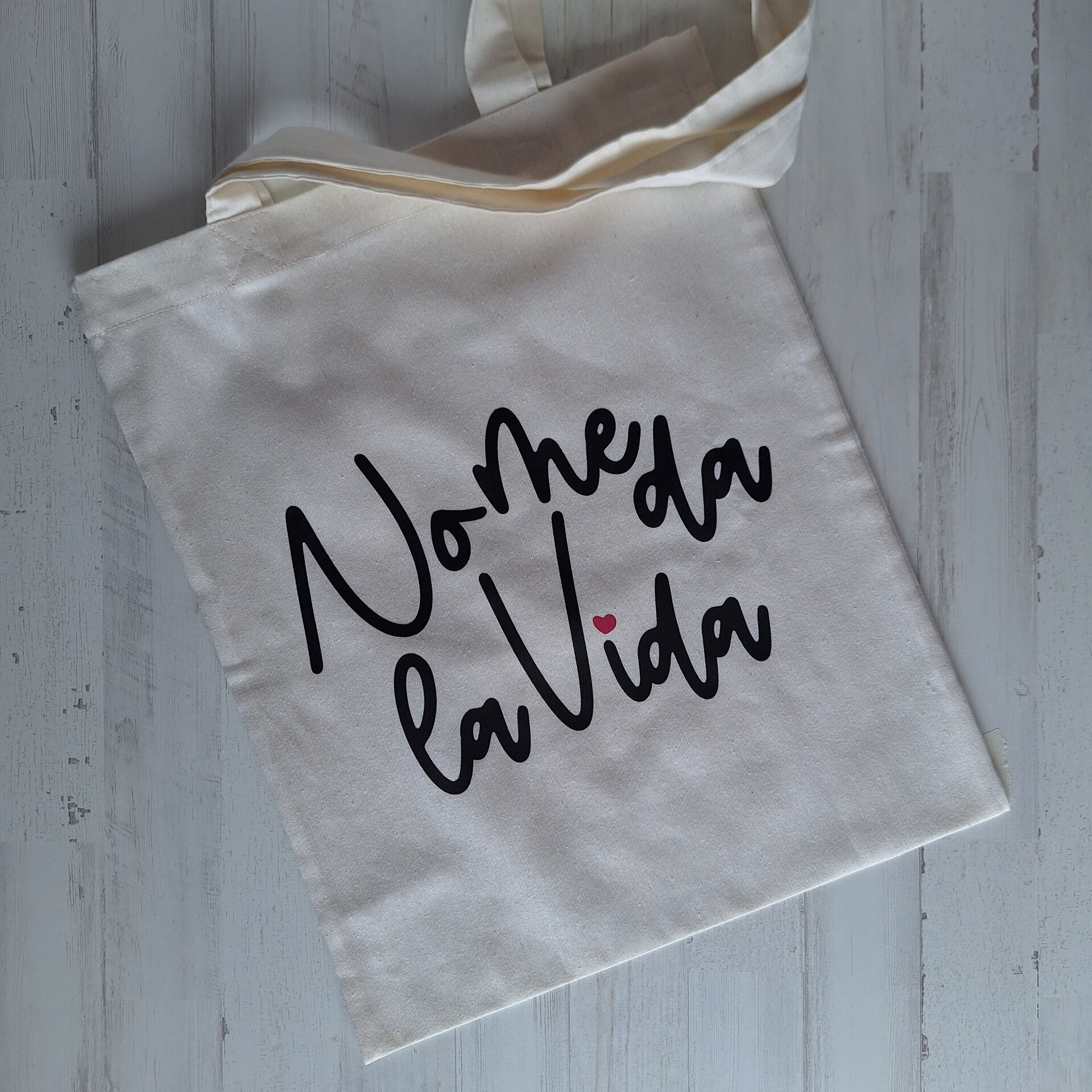 TOTE BAG "NO ME DA LA VIDA" - 2