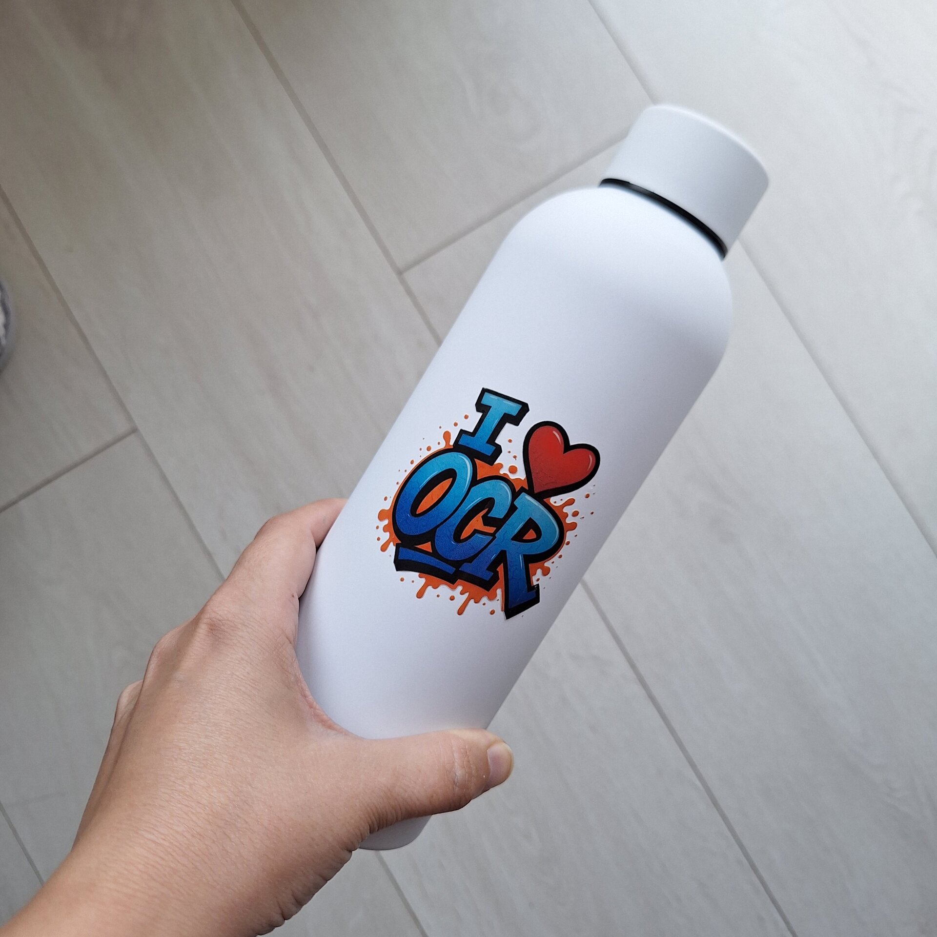 BOTELLA I LOVE OCR - 3