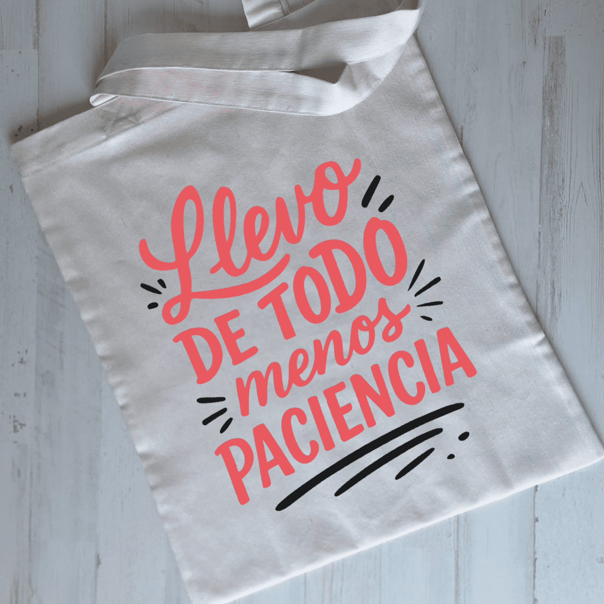 TOTE BAG "PACIENCIA" - 3