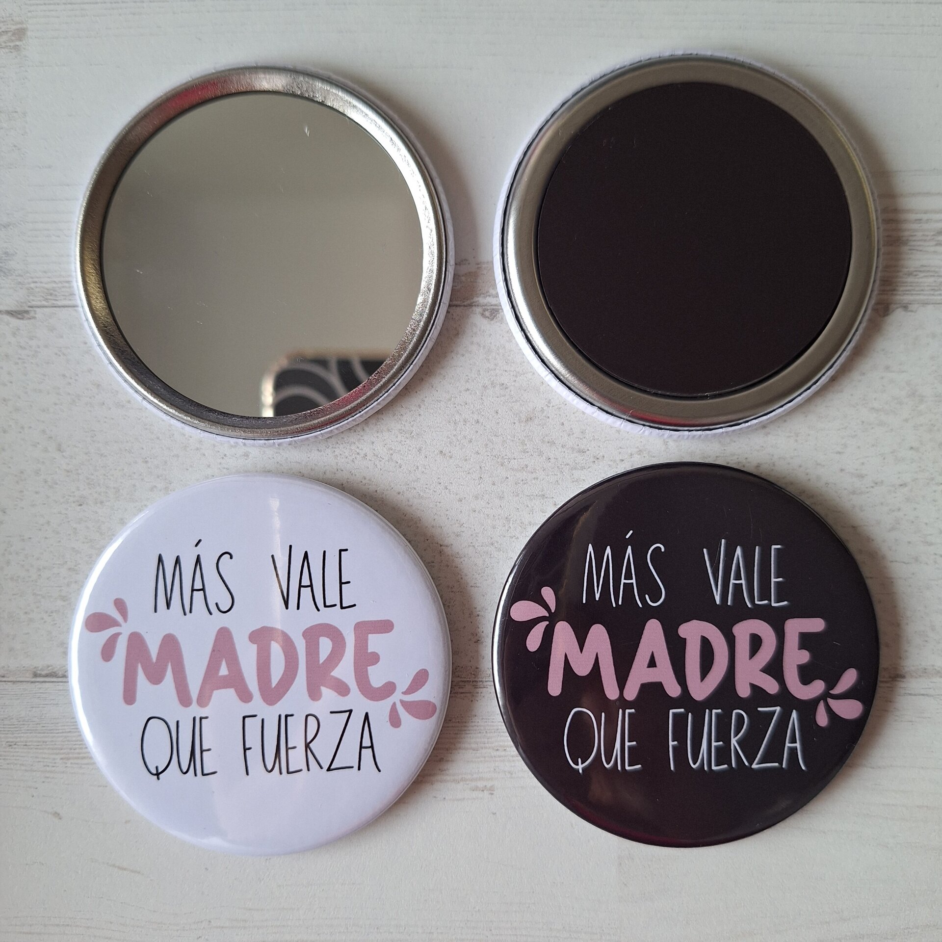ESPEJO O IMÁN MÁS VALE MADRE QUE FUERZA - 1