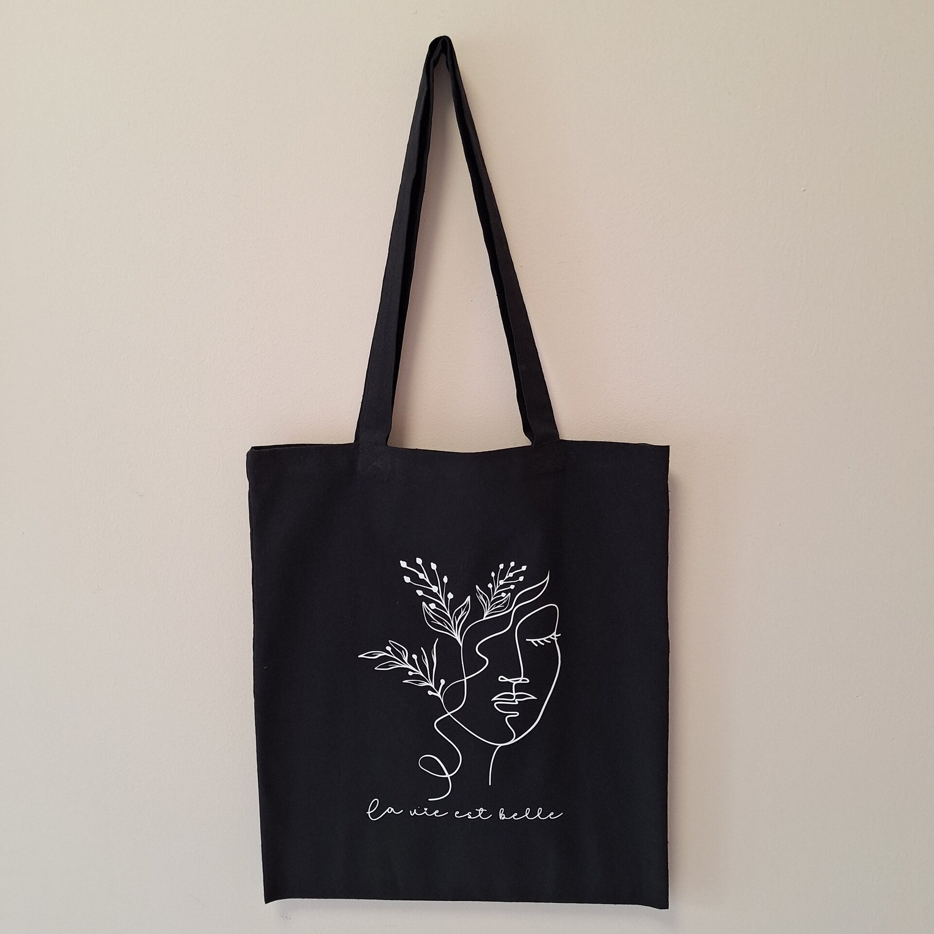TOTE BAG "LA VIE EST BELLE" - 4